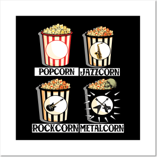 taste of pop corn Posters and Art